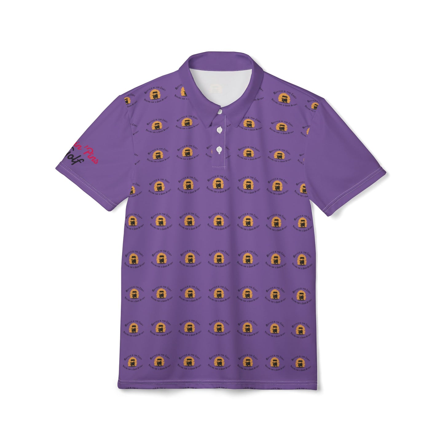 PuttinPins Bottle Golf Polo - PevyBrand
