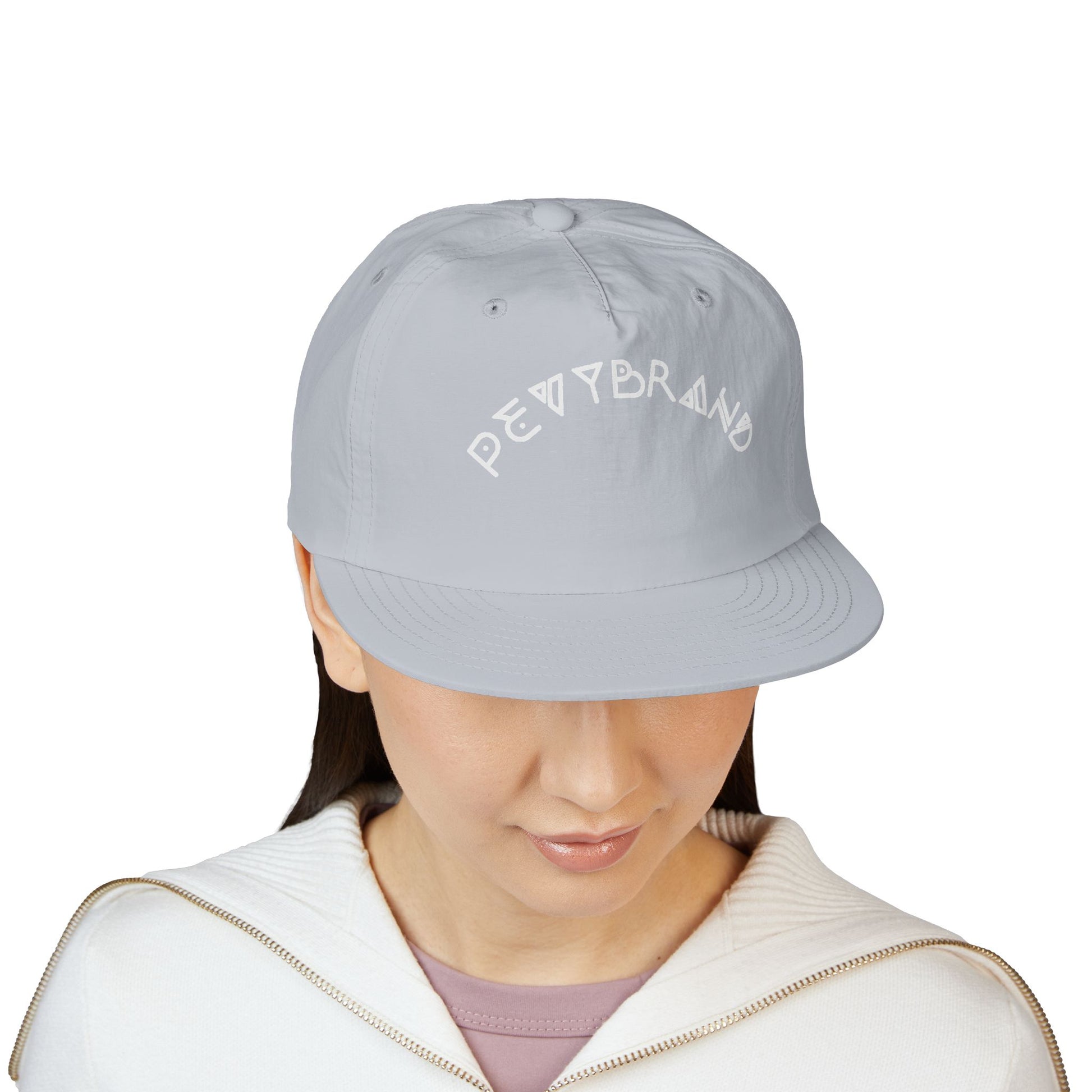 Surf Cap with Playful Design, Beach Hat, Summer Accessories, Casual Outing Cap, Gift for Surfers, Trendy Snapback - PevyBrand