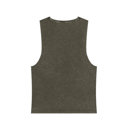 Summer Vibes Stonewash Tank Top - Unisex Festival Beach Tee - PevyBrand