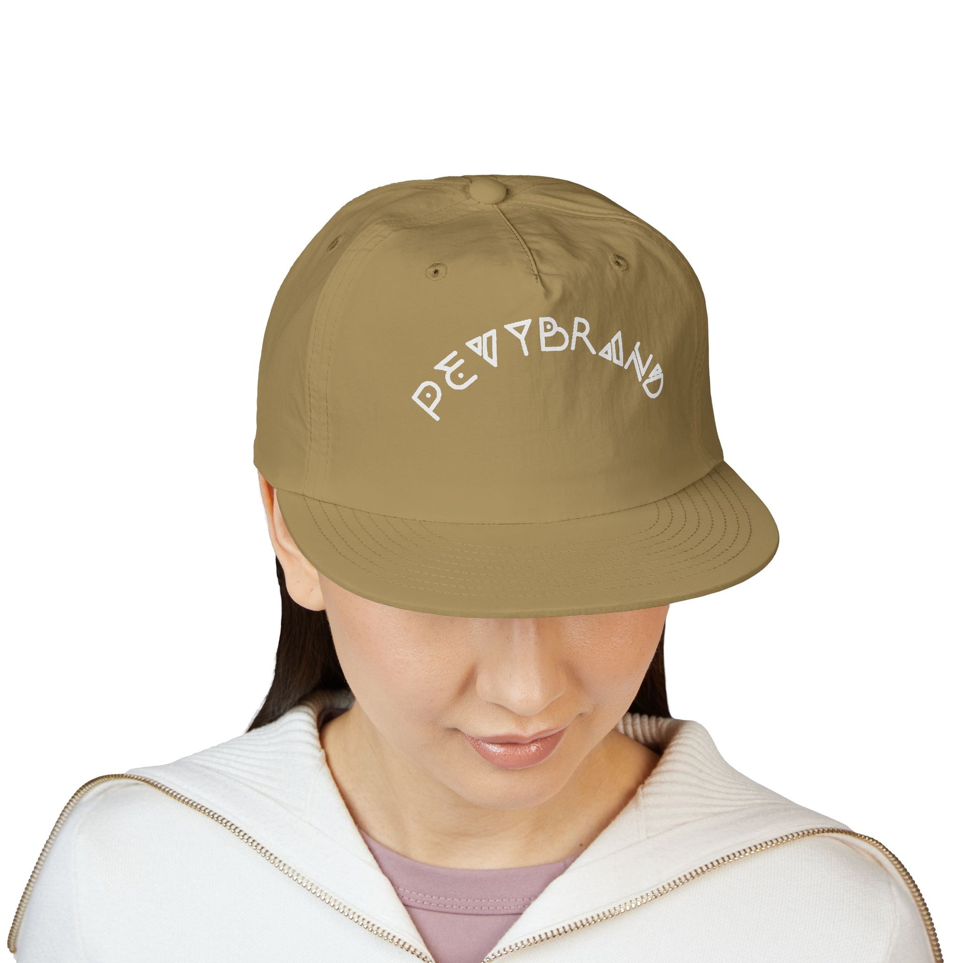 Surf Cap with Playful Design, Beach Hat, Summer Accessories, Casual Outing Cap, Gift for Surfers, Trendy Snapback - PevyBrand