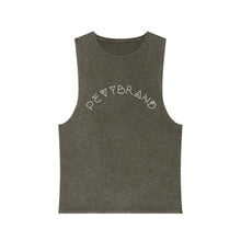 Summer Vibes Stonewash Tank Top - Unisex Festival Beach Tee - PevyBrand