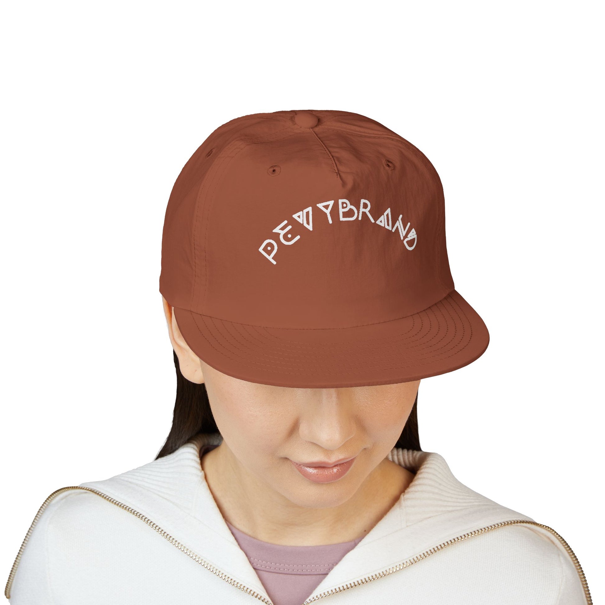 Surf Cap with Playful Design, Beach Hat, Summer Accessories, Casual Outing Cap, Gift for Surfers, Trendy Snapback - PevyBrand