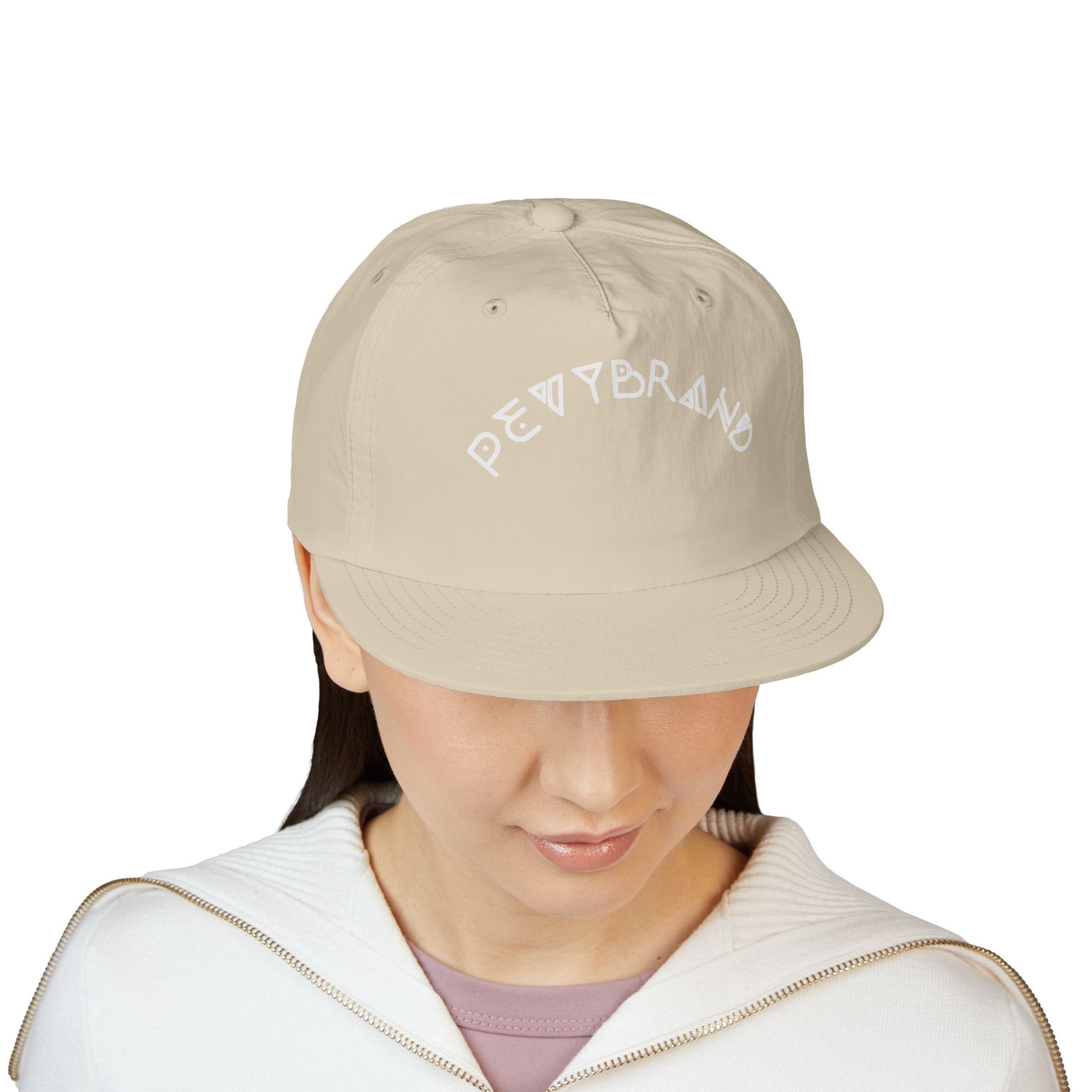 Surf Cap with Playful Design, Beach Hat, Summer Accessories, Casual Outing Cap, Gift for Surfers, Trendy Snapback - PevyBrand