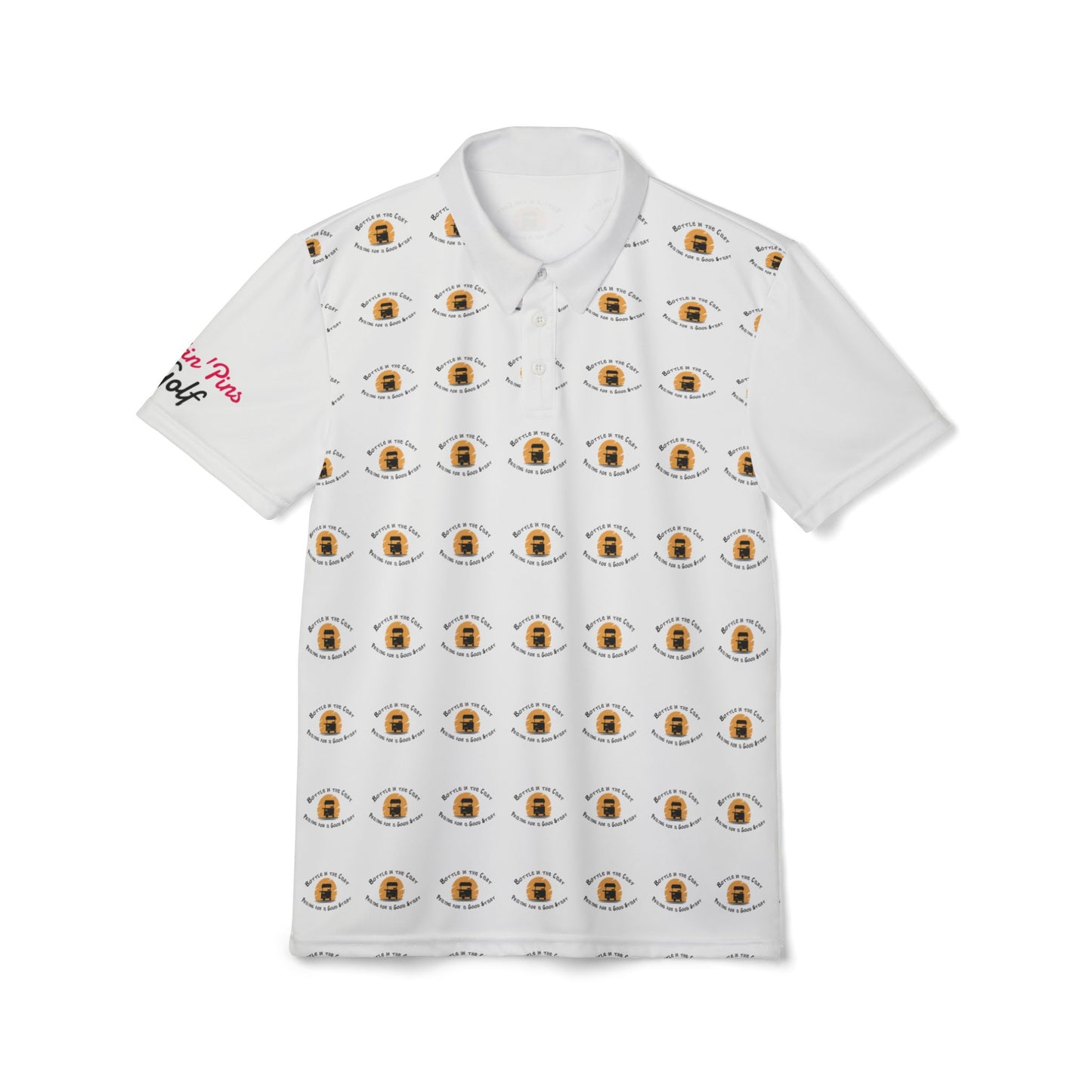 PuttinPins Bottle Golf Polo - PevyBrand