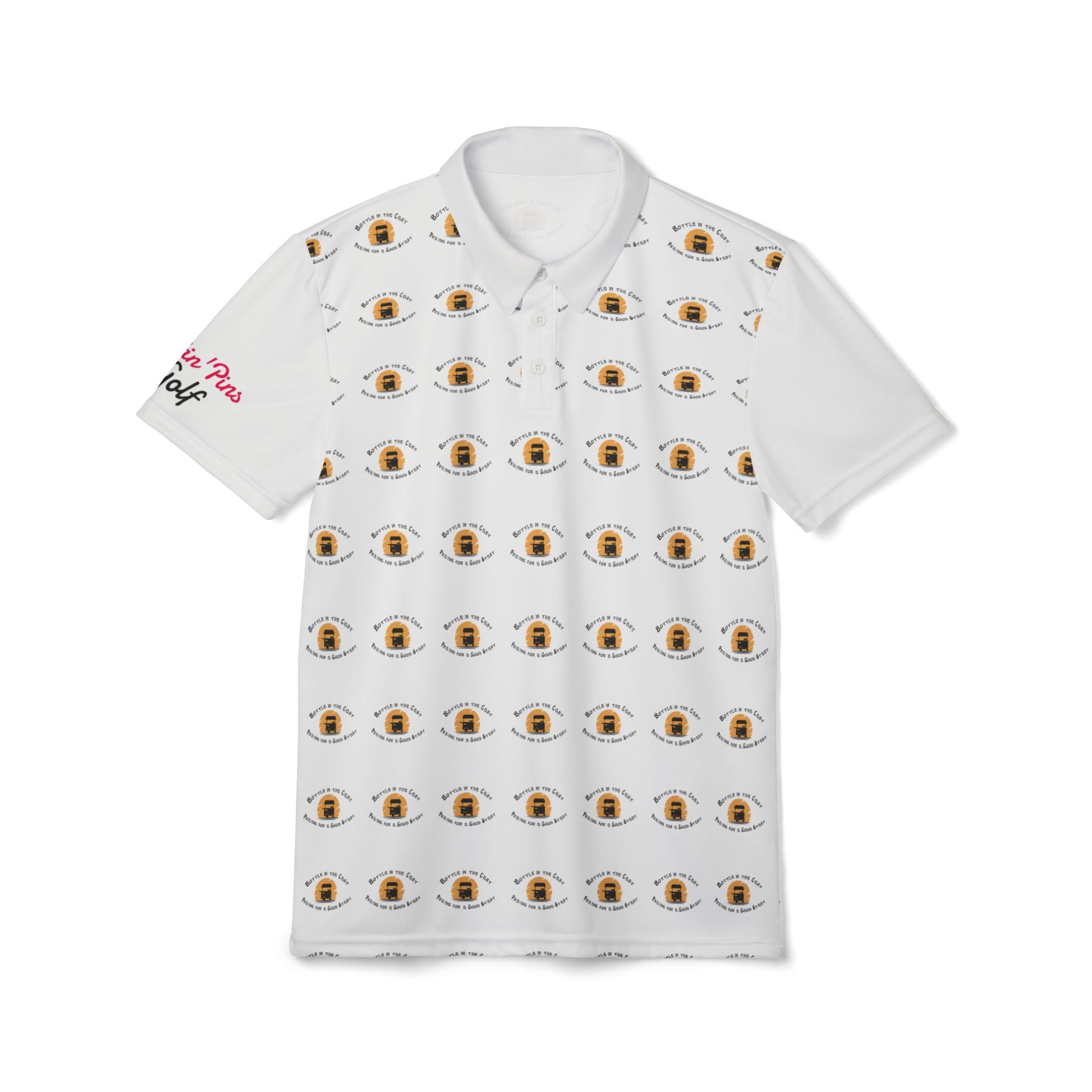 PuttinPins Bottle Golf Polo - PevyBrand