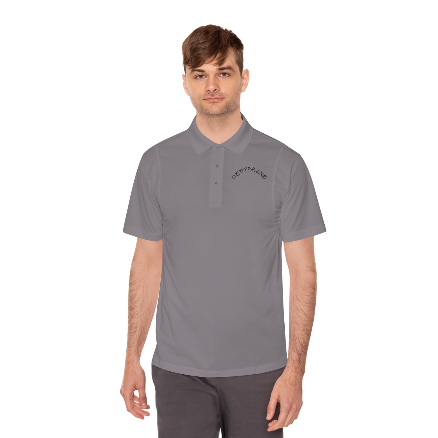 Sporty Men's Polo Shirt - Classic Comfort, Golf Attire, Casual Events, Stylish Gift, Weekend Wear - PevyBrand