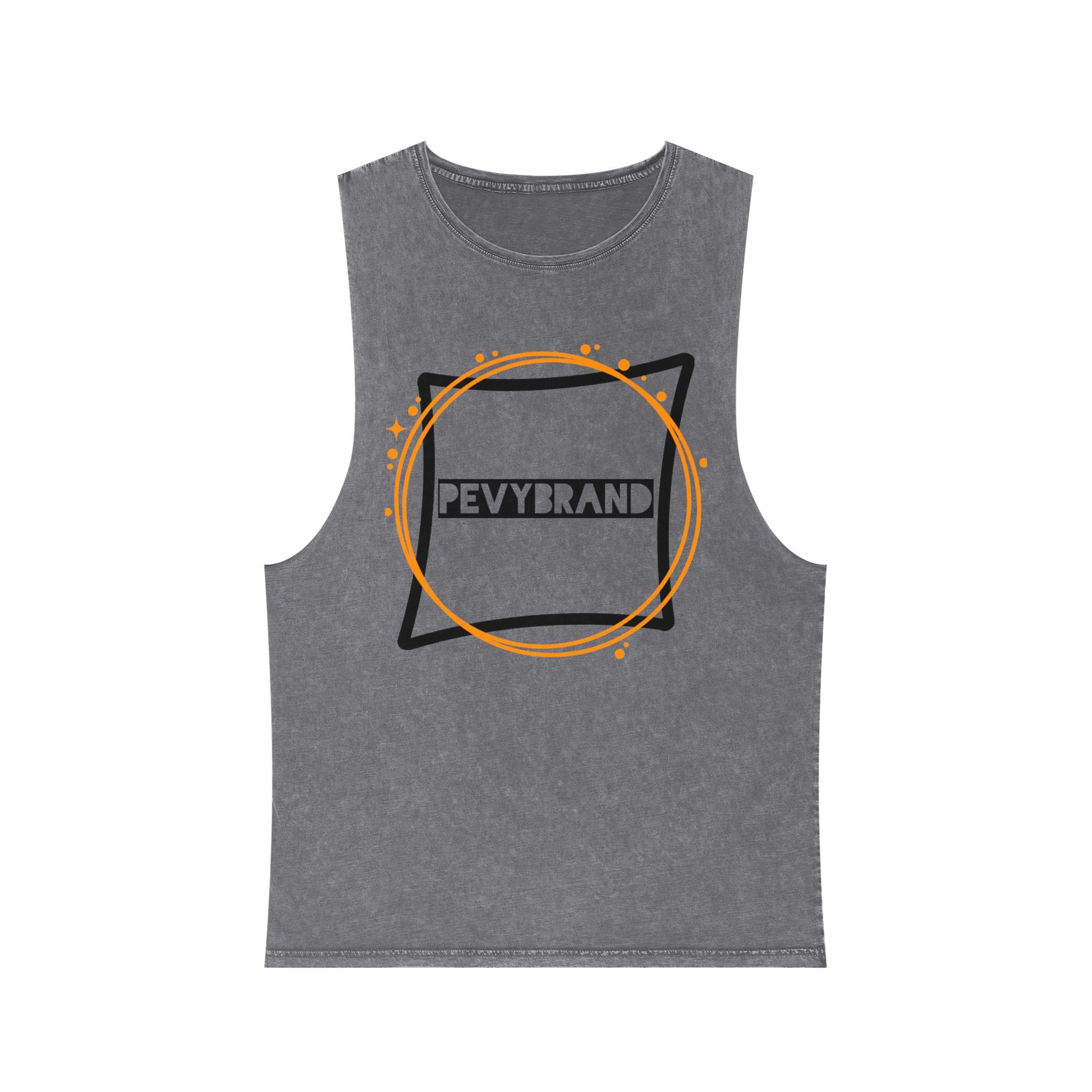 Unisex Stonewash Tank Top - PevyBrand