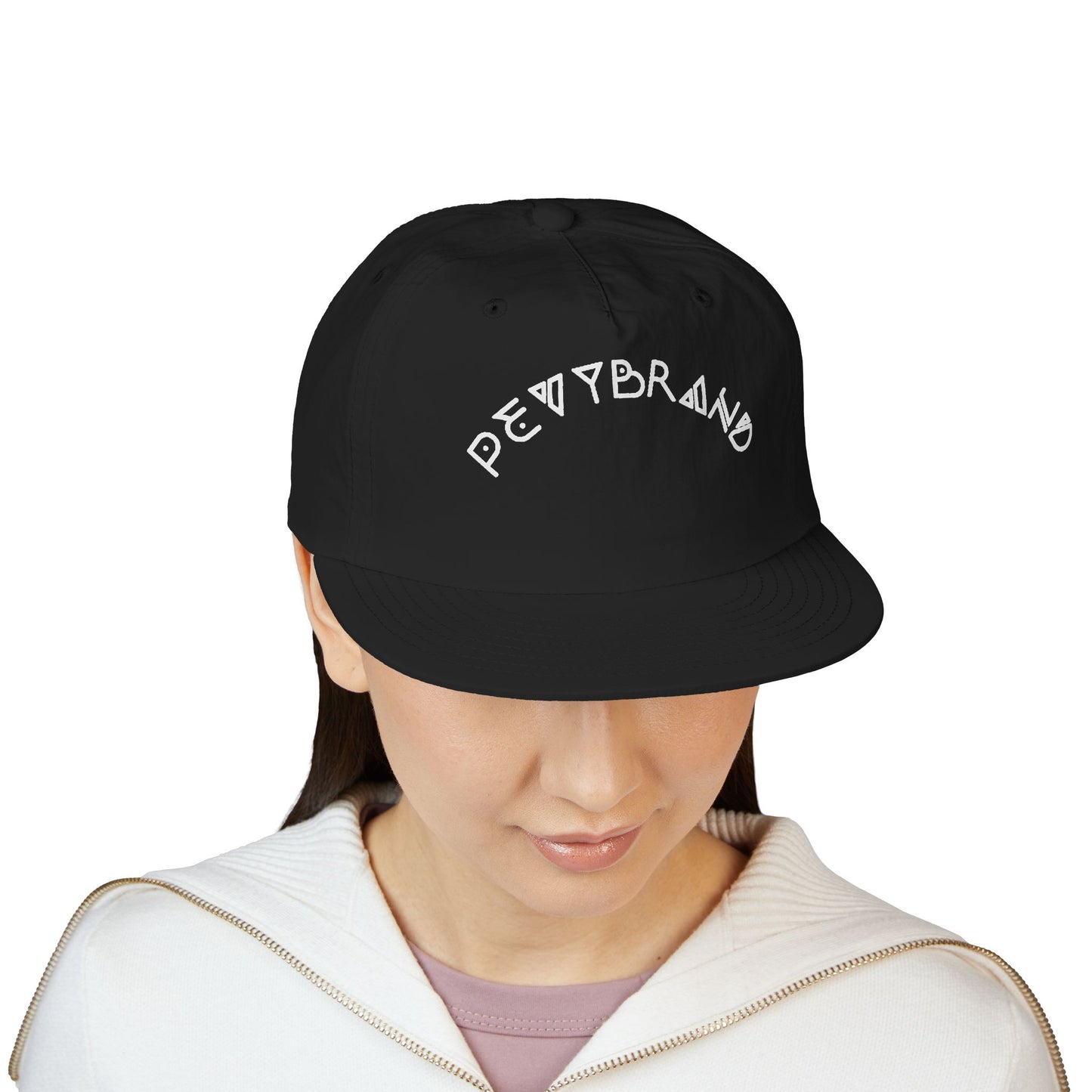 Surf Cap with Playful Design, Beach Hat, Summer Accessories, Casual Outing Cap, Gift for Surfers, Trendy Snapback - PevyBrand