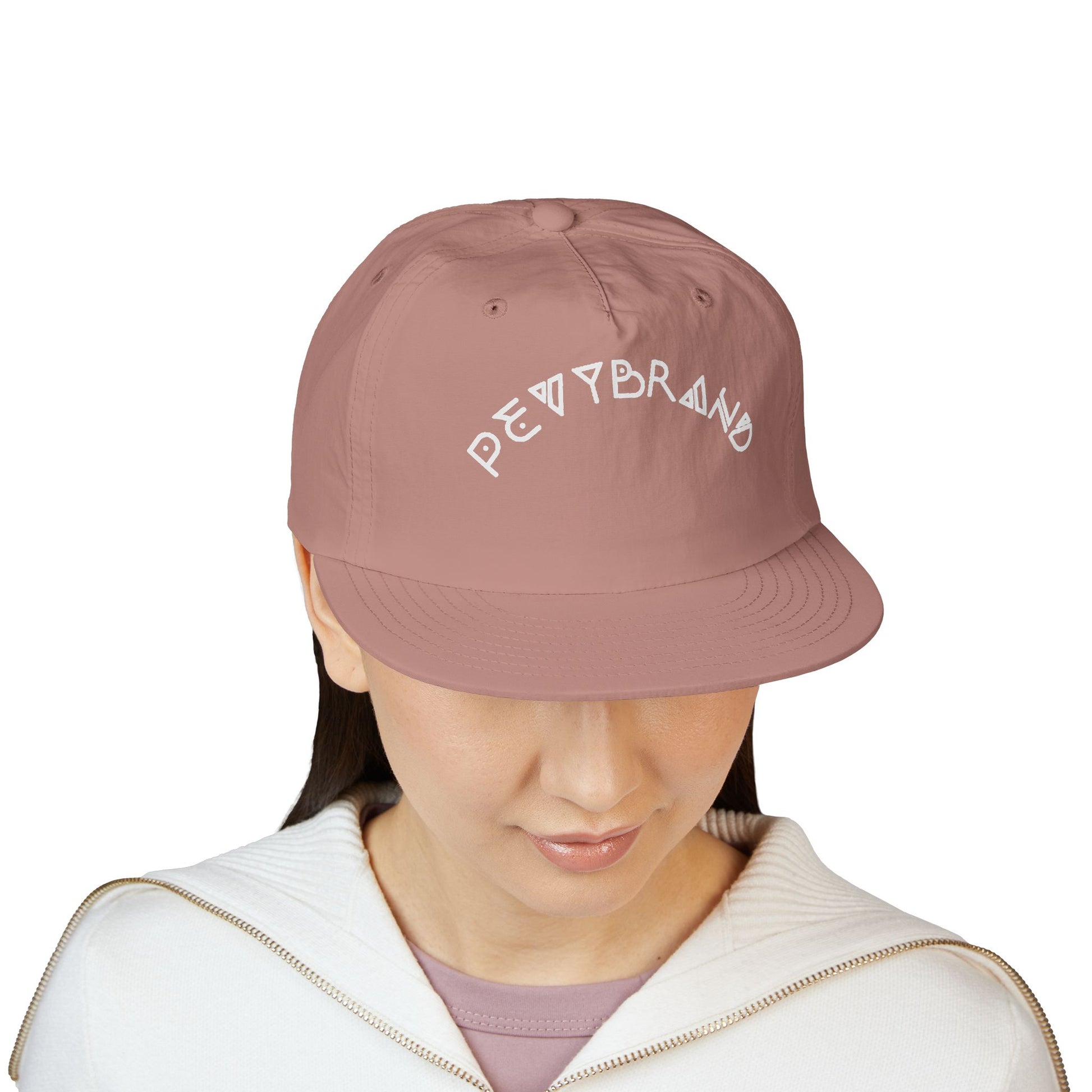Surf Cap with Playful Design, Beach Hat, Summer Accessories, Casual Outing Cap, Gift for Surfers, Trendy Snapback - PevyBrand