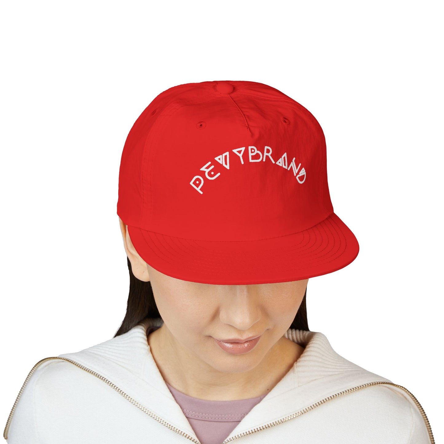 Surf Cap with Playful Design, Beach Hat, Summer Accessories, Casual Outing Cap, Gift for Surfers, Trendy Snapback - PevyBrand