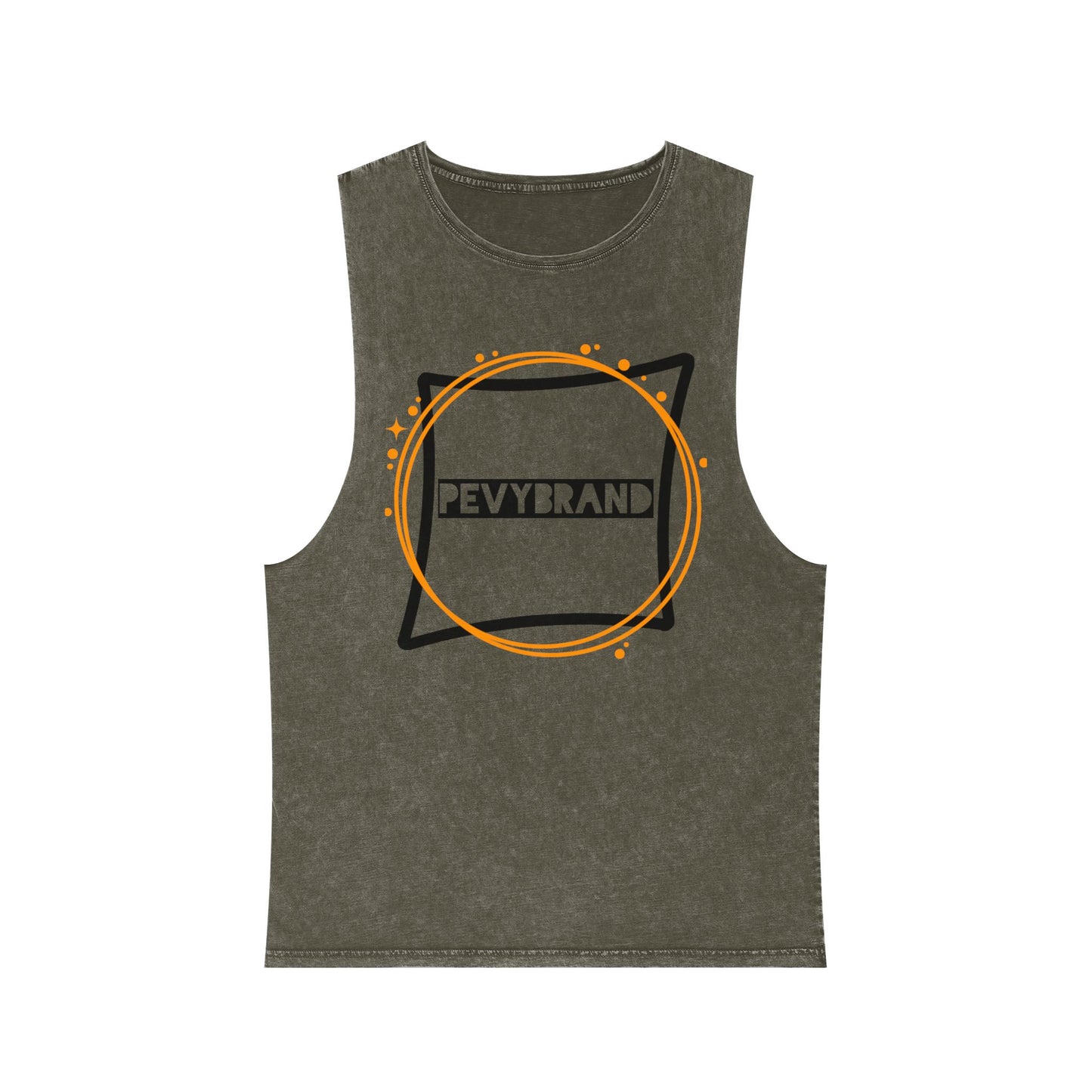Unisex Stonewash Tank Top - PevyBrand