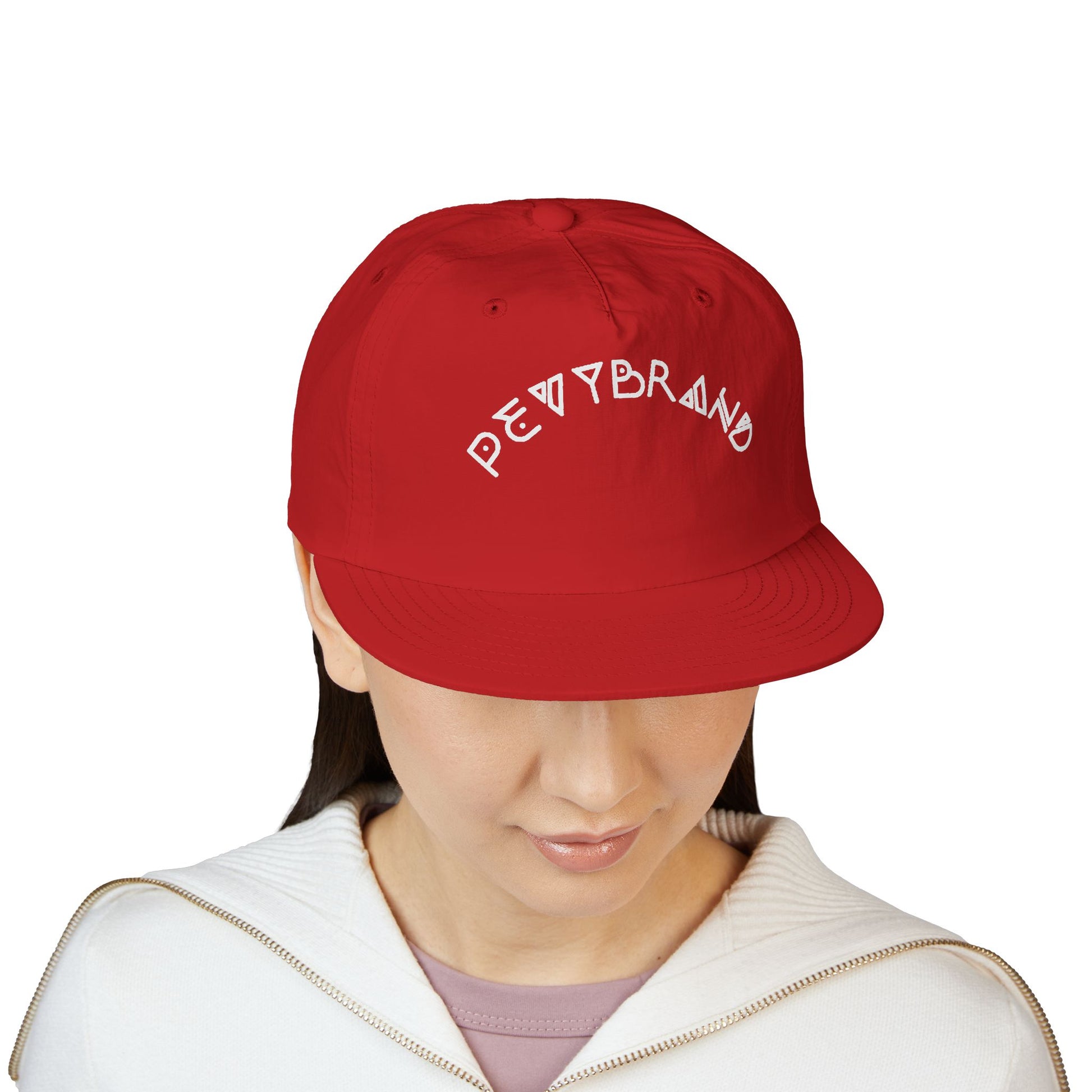 Surf Cap with Playful Design, Beach Hat, Summer Accessories, Casual Outing Cap, Gift for Surfers, Trendy Snapback - PevyBrand