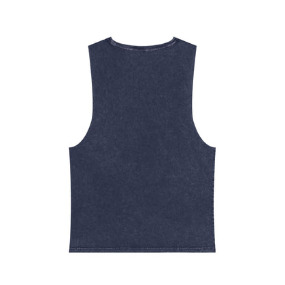Summer Vibes Stonewash Tank Top - Unisex Festival Beach Tee - PevyBrand