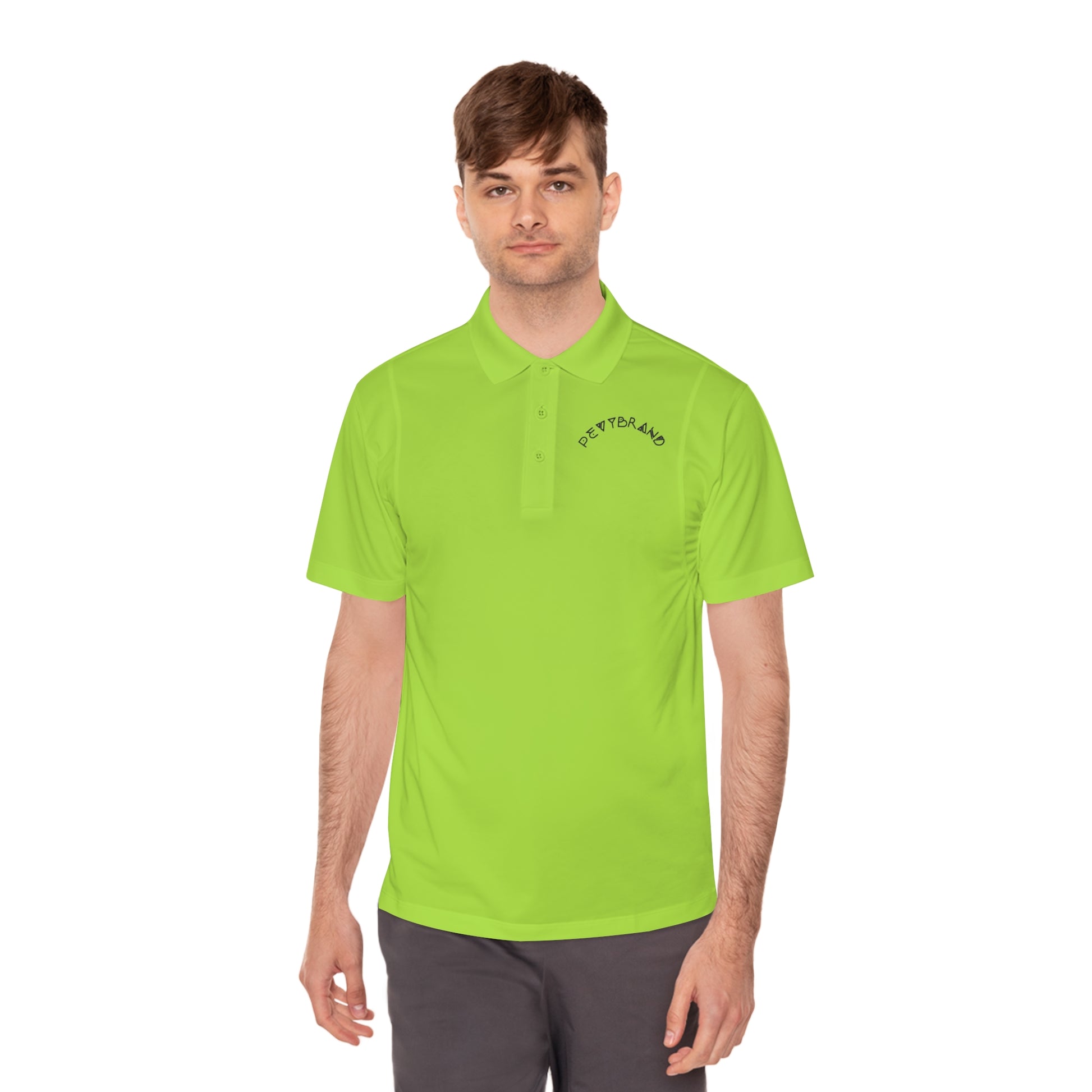 Sporty Men's Polo Shirt - Classic Comfort, Golf Attire, Casual Events, Stylish Gift, Weekend Wear - PevyBrand