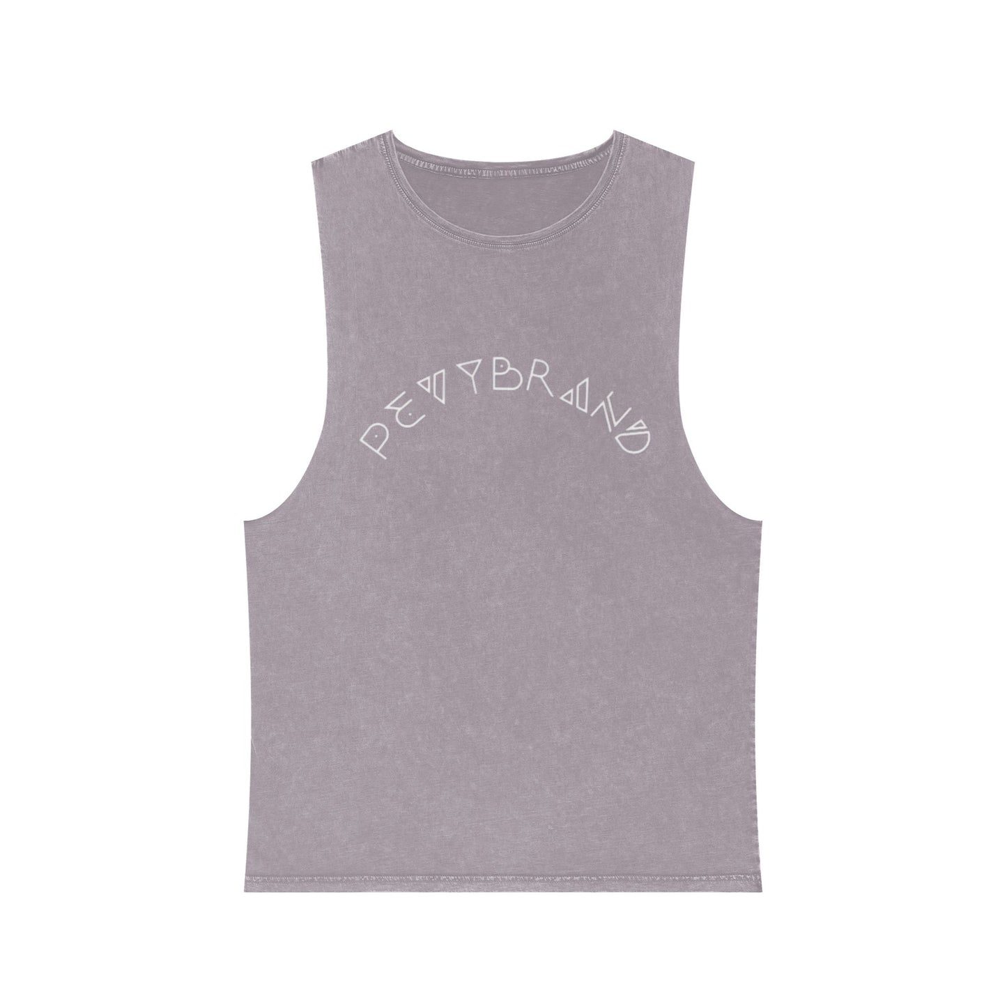Summer Vibes Stonewash Tank Top - Unisex Festival Beach Tee - PevyBrand