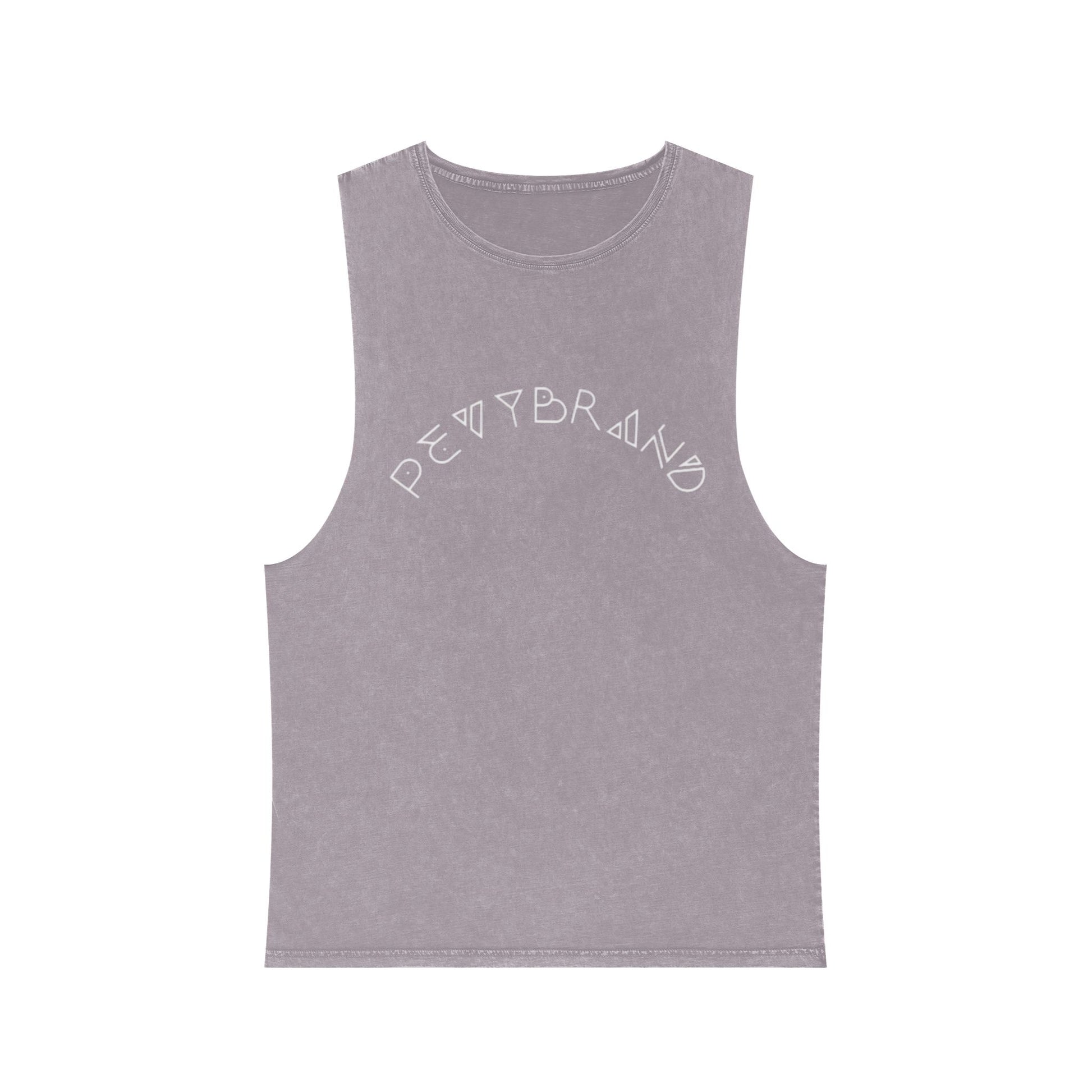 Summer Vibes Stonewash Tank Top - Unisex Festival Beach Tee - PevyBrand