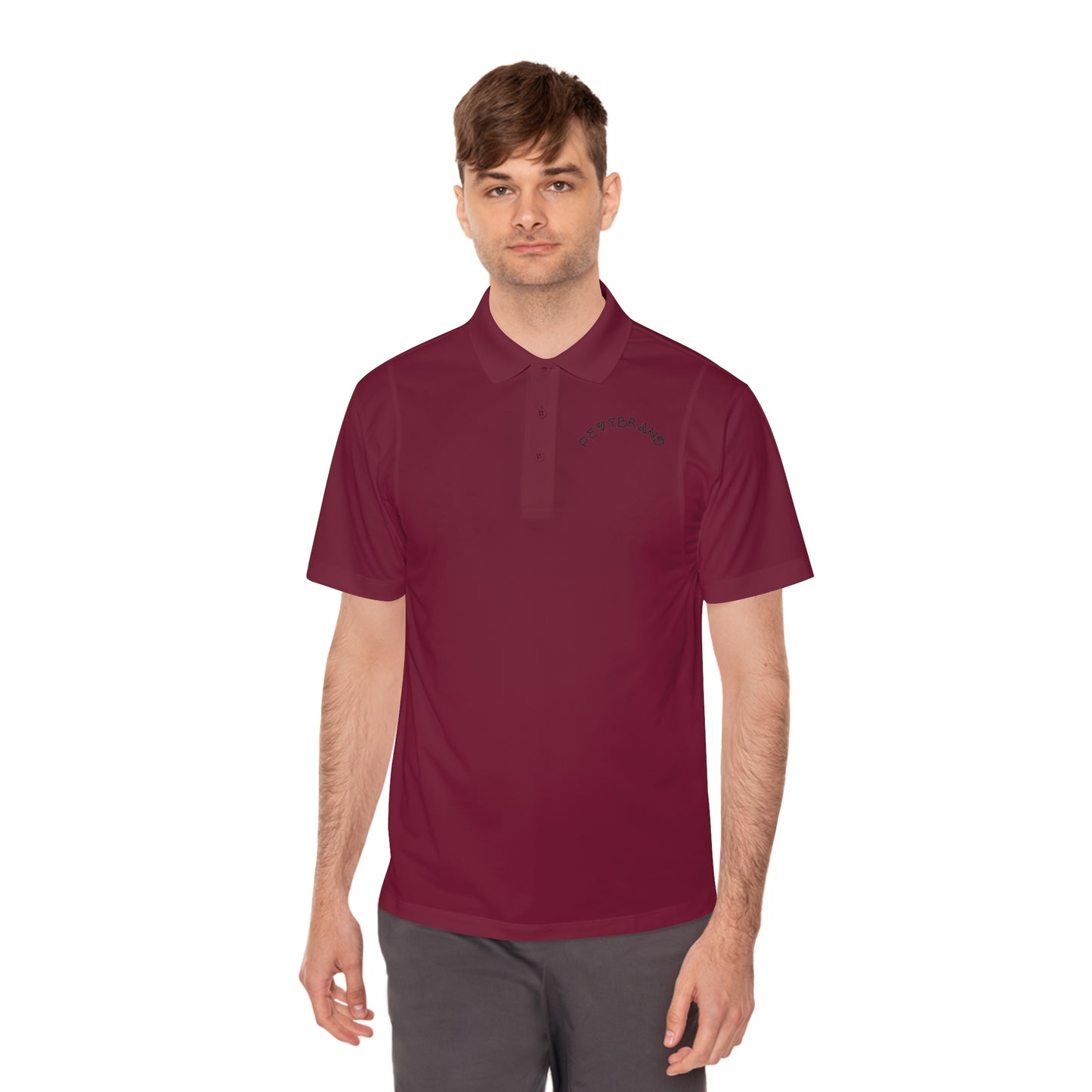 Sporty Men's Polo Shirt - Classic Comfort, Golf Attire, Casual Events, Stylish Gift, Weekend Wear - PevyBrand