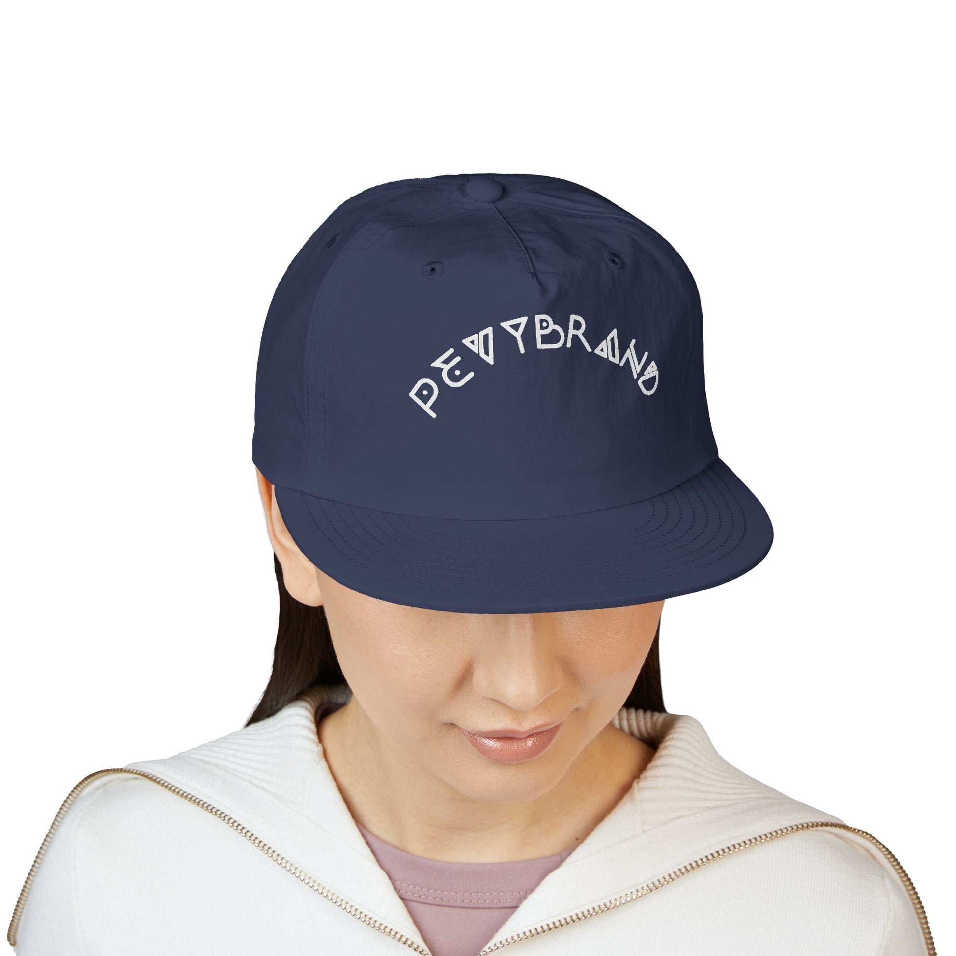 Surf Cap with Playful Design, Beach Hat, Summer Accessories, Casual Outing Cap, Gift for Surfers, Trendy Snapback - PevyBrand