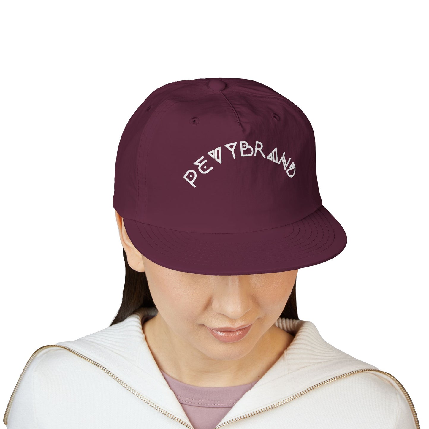 Surf Cap with Playful Design, Beach Hat, Summer Accessories, Casual Outing Cap, Gift for Surfers, Trendy Snapback - PevyBrand