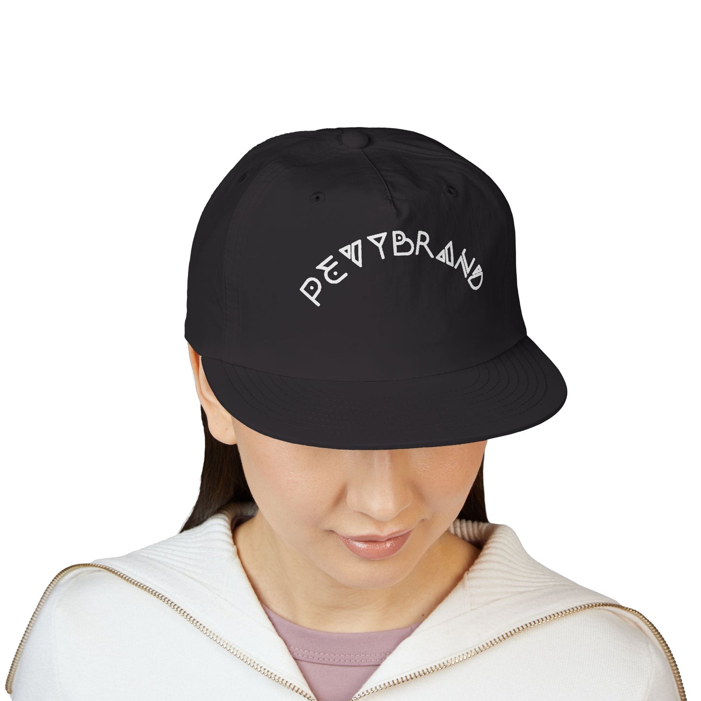 Surf Cap with Playful Design, Beach Hat, Summer Accessories, Casual Outing Cap, Gift for Surfers, Trendy Snapback - PevyBrand
