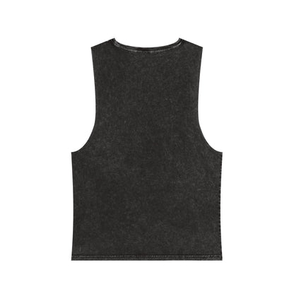 Summer Vibes Stonewash Tank Top - Unisex Festival Beach Tee - PevyBrand