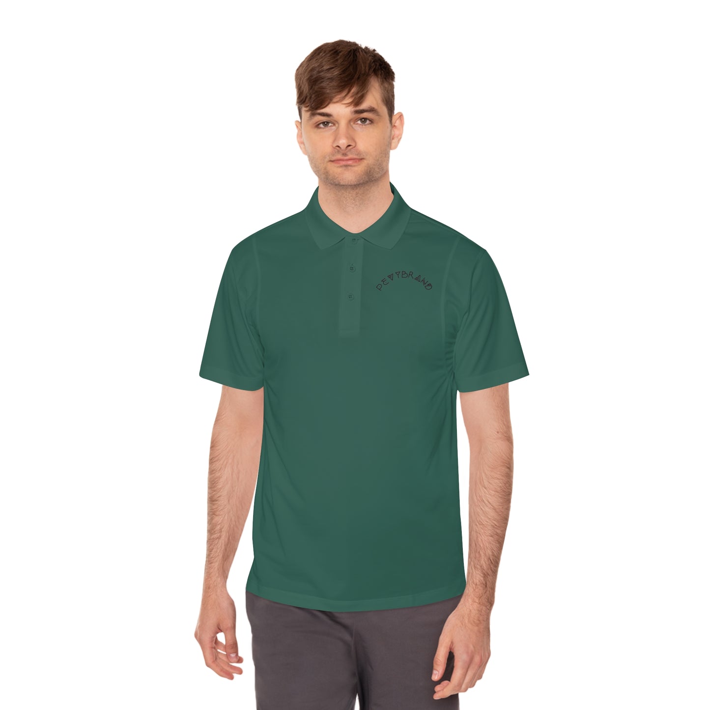 Sporty Men's Polo Shirt - Classic Comfort, Golf Attire, Casual Events, Stylish Gift, Weekend Wear - PevyBrand