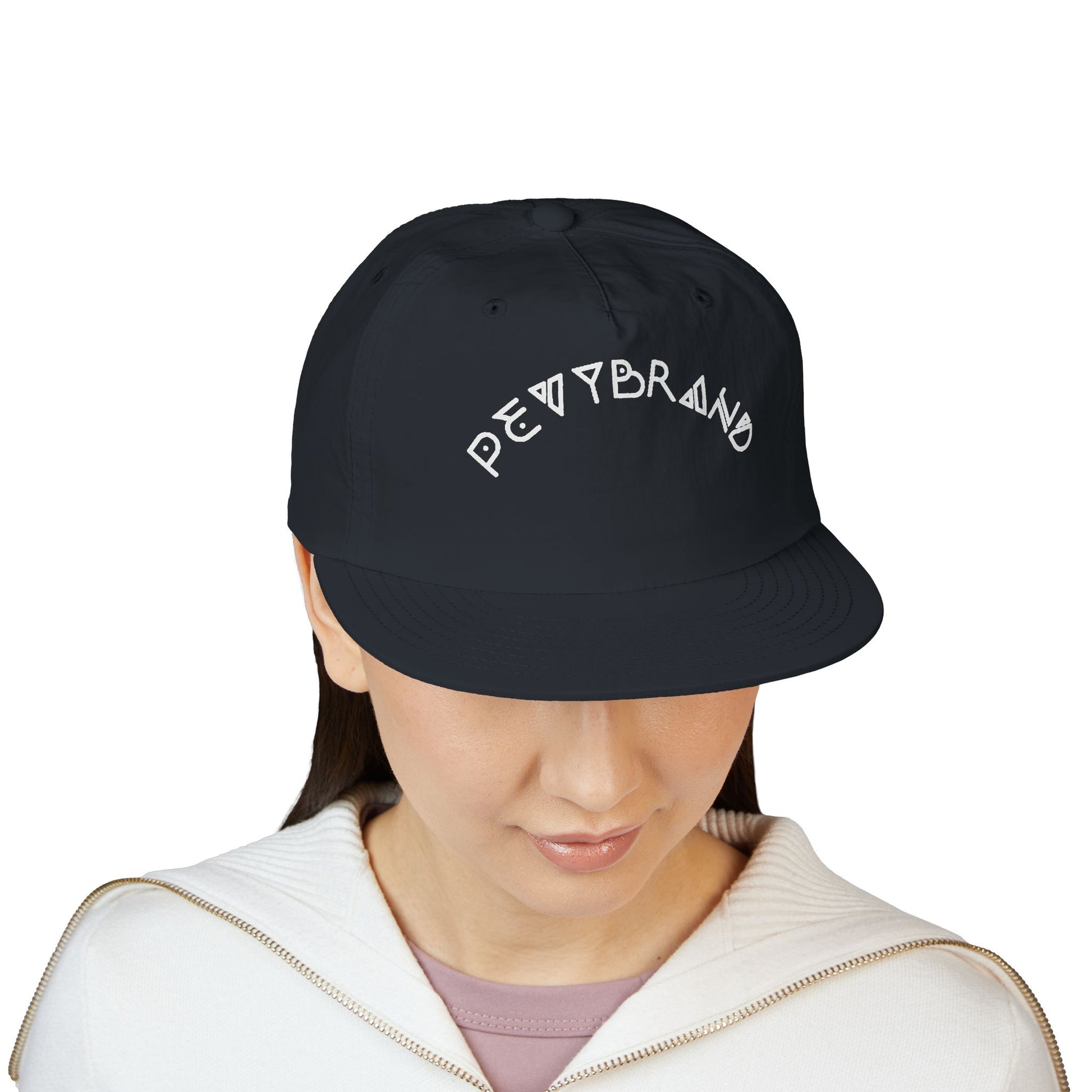 Surf Cap with Playful Design, Beach Hat, Summer Accessories, Casual Outing Cap, Gift for Surfers, Trendy Snapback - PevyBrand