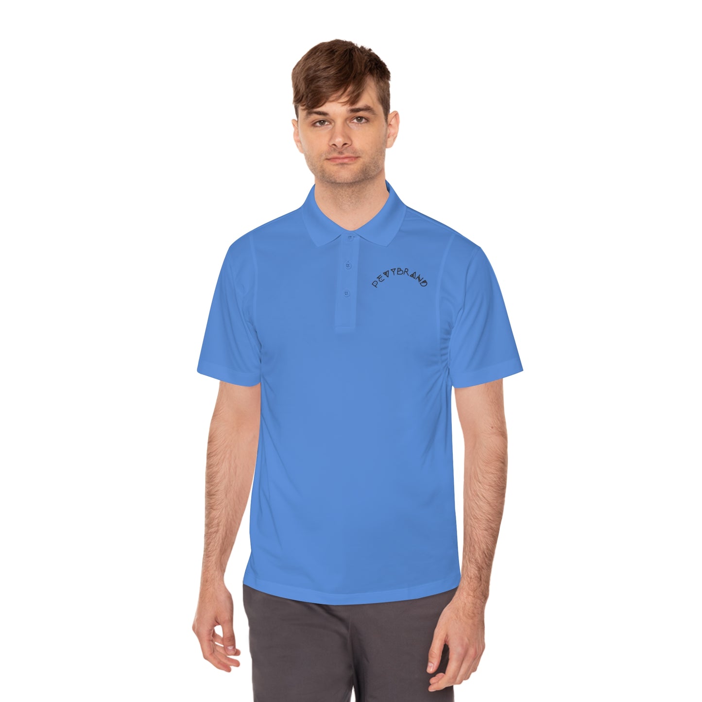 Sporty Men's Polo Shirt - Classic Comfort, Golf Attire, Casual Events, Stylish Gift, Weekend Wear - PevyBrand