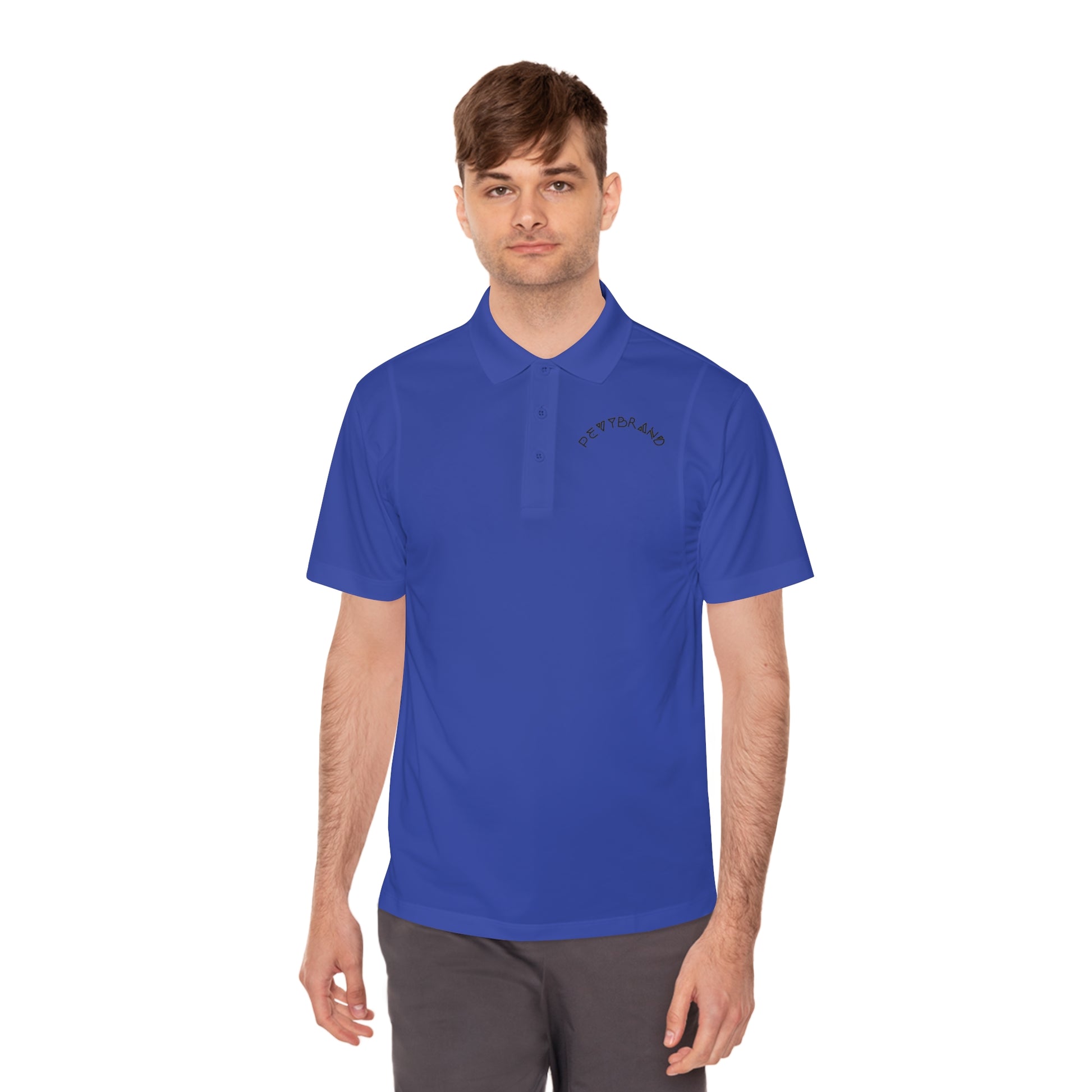 Sporty Men's Polo Shirt - Classic Comfort, Golf Attire, Casual Events, Stylish Gift, Weekend Wear - PevyBrand