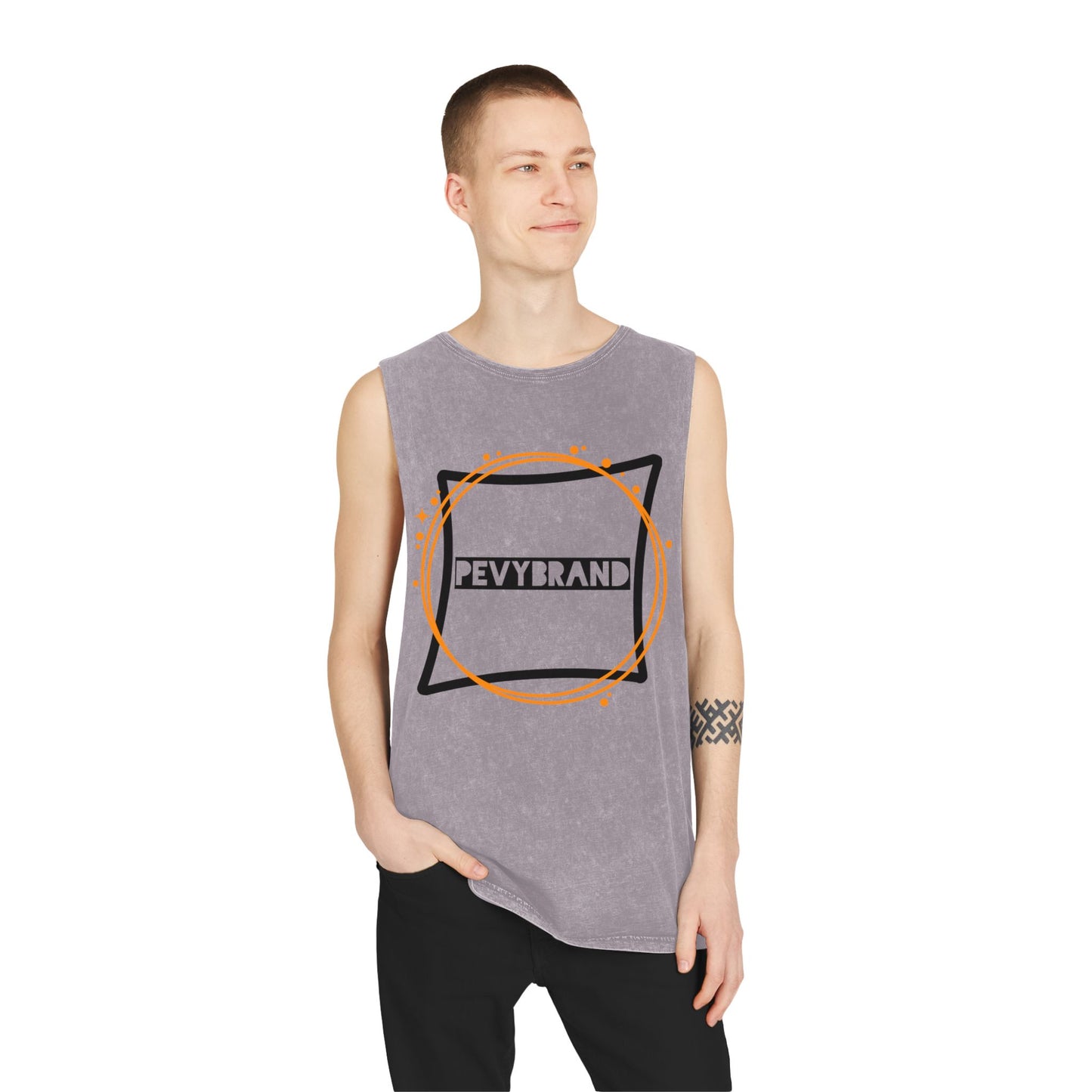 Unisex Stonewash Tank Top - PevyBrand