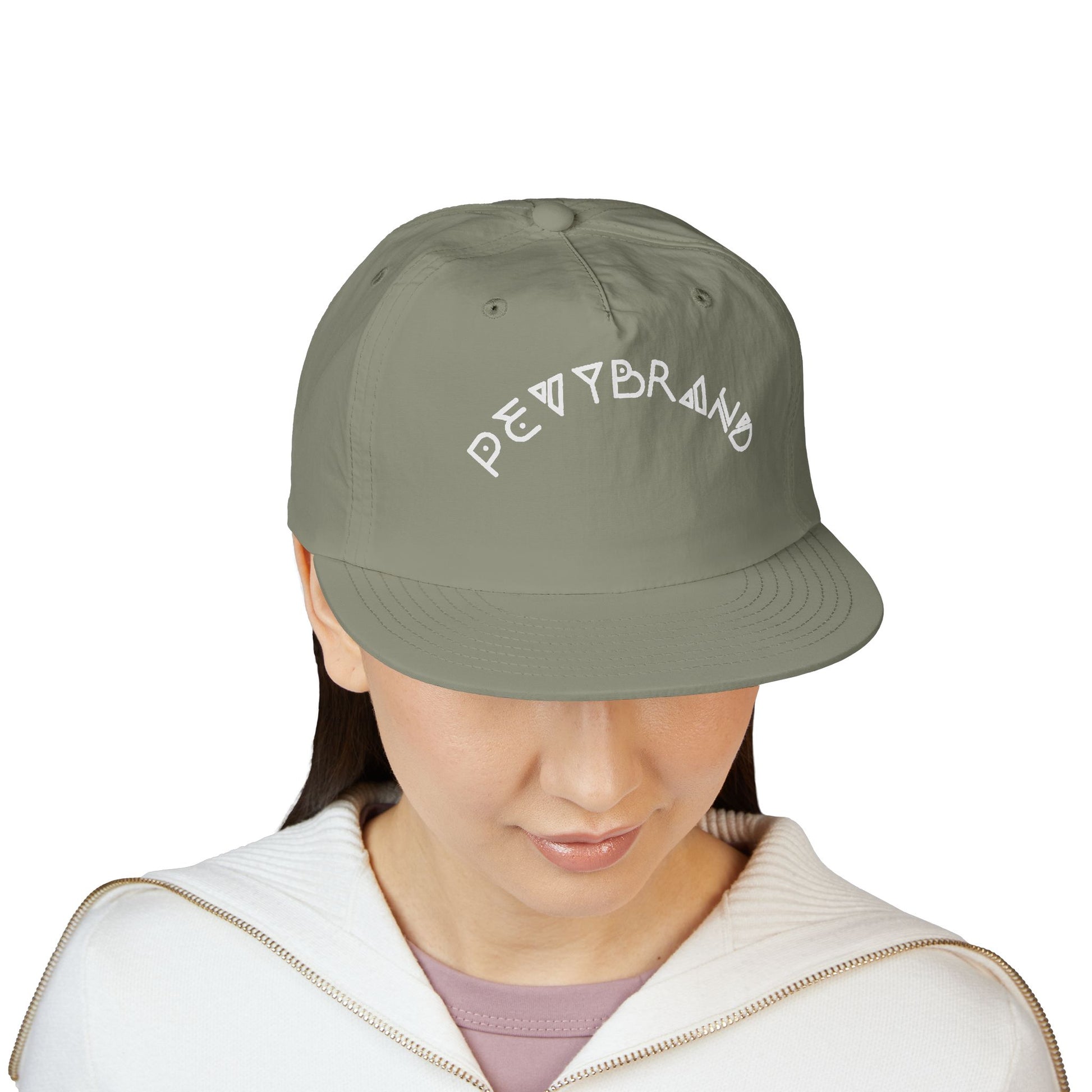 Surf Cap with Playful Design, Beach Hat, Summer Accessories, Casual Outing Cap, Gift for Surfers, Trendy Snapback - PevyBrand