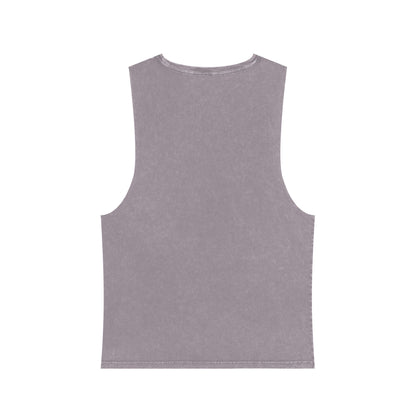 Summer Vibes Stonewash Tank Top - Unisex Festival Beach Tee - PevyBrand