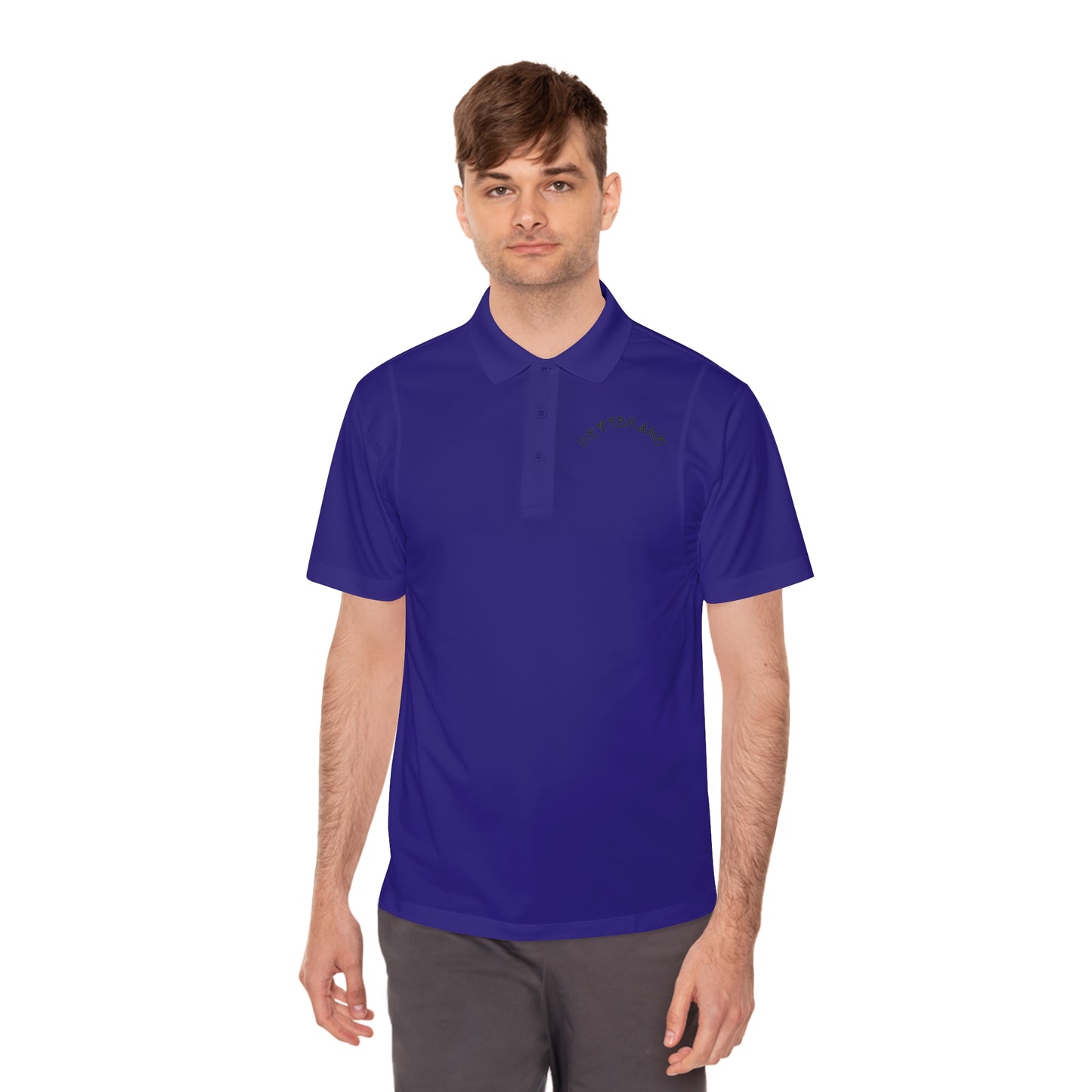 Sporty Men's Polo Shirt - Classic Comfort, Golf Attire, Casual Events, Stylish Gift, Weekend Wear - PevyBrand