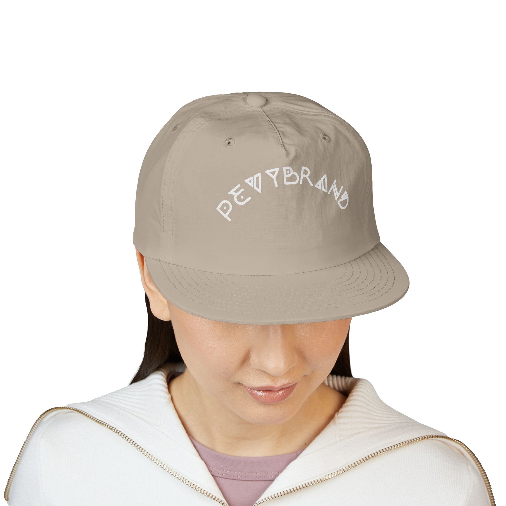 Surf Cap with Playful Design, Beach Hat, Summer Accessories, Casual Outing Cap, Gift for Surfers, Trendy Snapback - PevyBrand