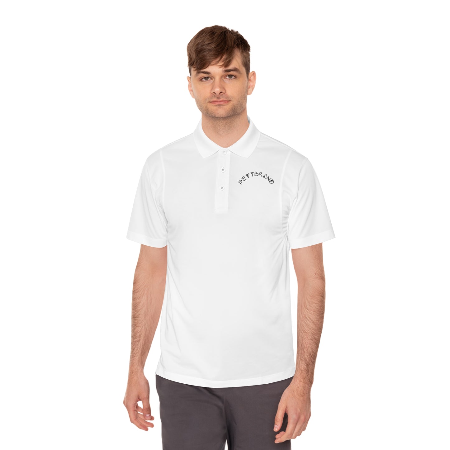 Sporty Men's Polo Shirt - Classic Comfort, Golf Attire, Casual Events, Stylish Gift, Weekend Wear - PevyBrand