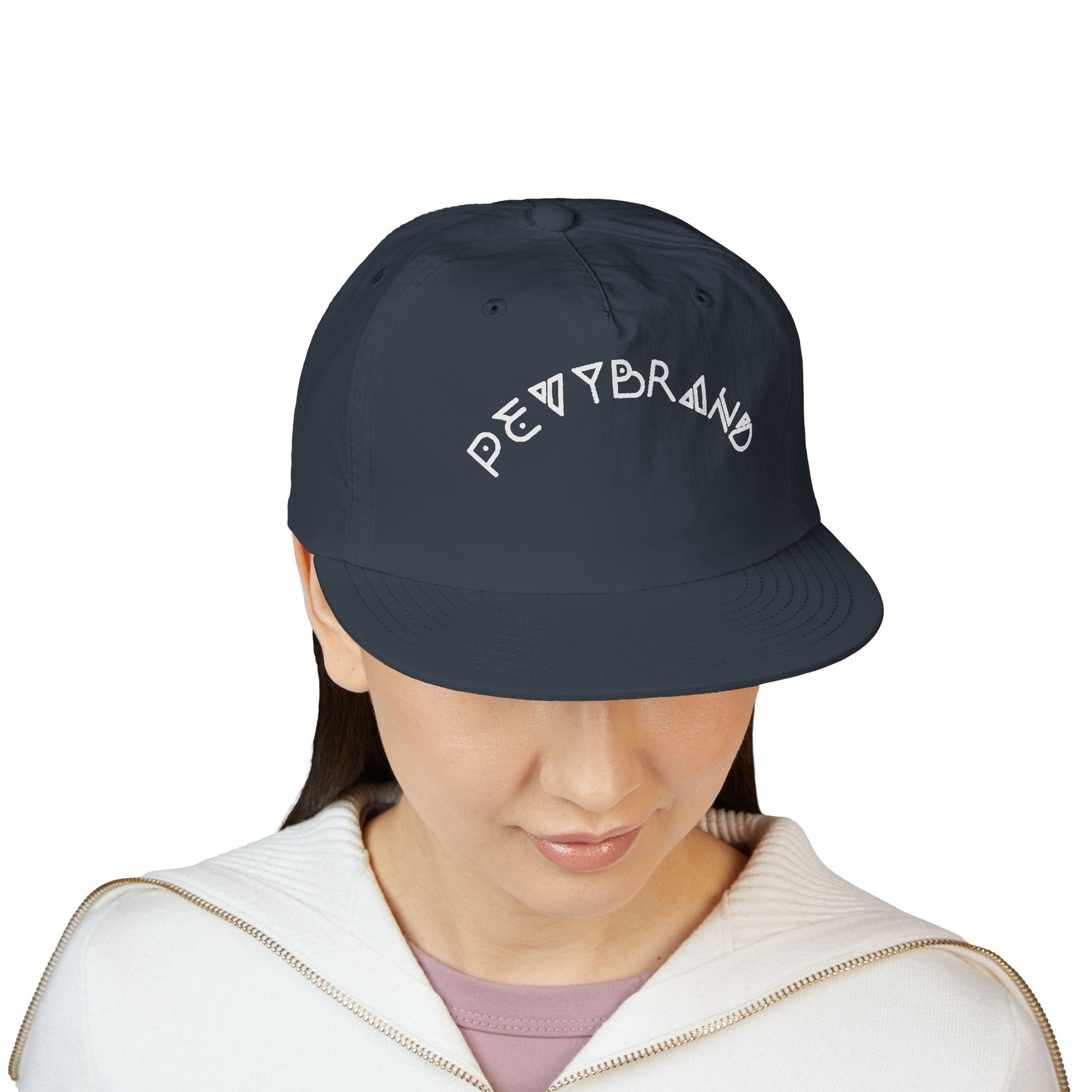 Surf Cap with Playful Design, Beach Hat, Summer Accessories, Casual Outing Cap, Gift for Surfers, Trendy Snapback - PevyBrand