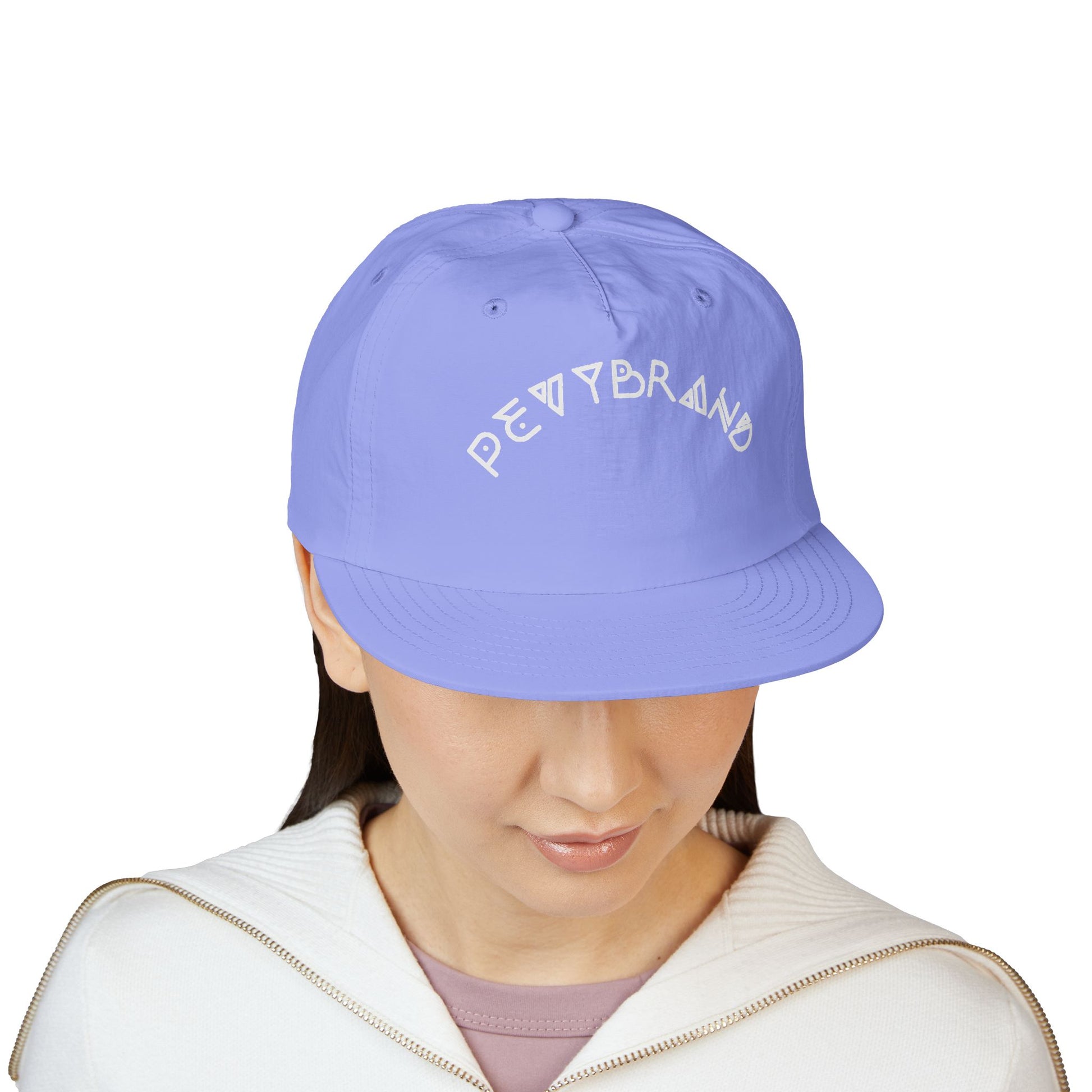 Surf Cap with Playful Design, Beach Hat, Summer Accessories, Casual Outing Cap, Gift for Surfers, Trendy Snapback - PevyBrand