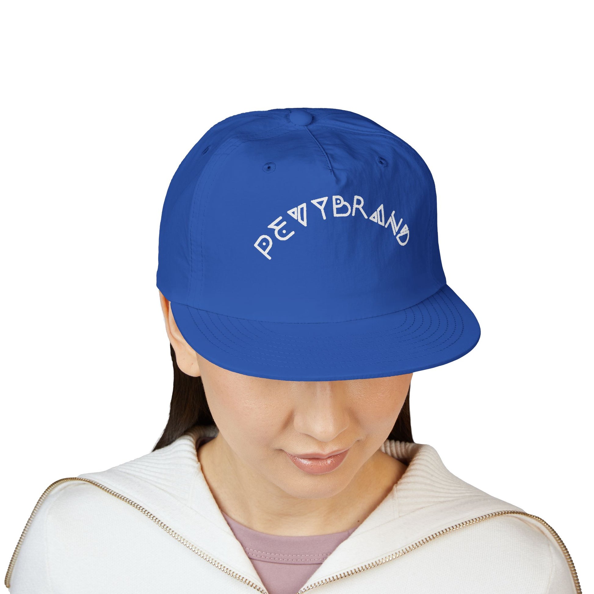 Surf Cap with Playful Design, Beach Hat, Summer Accessories, Casual Outing Cap, Gift for Surfers, Trendy Snapback - PevyBrand