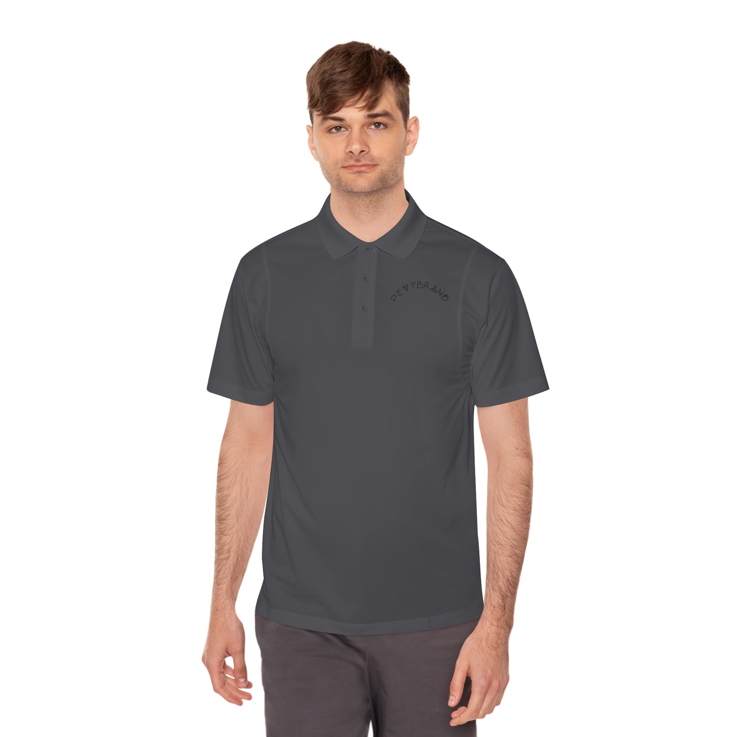 Sporty Men's Polo Shirt - Classic Comfort, Golf Attire, Casual Events, Stylish Gift, Weekend Wear - PevyBrand