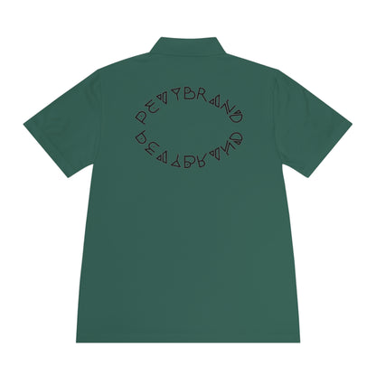 Sporty Men's Polo Shirt - Classic Comfort, Golf Attire, Casual Events, Stylish Gift, Weekend Wear - PevyBrand