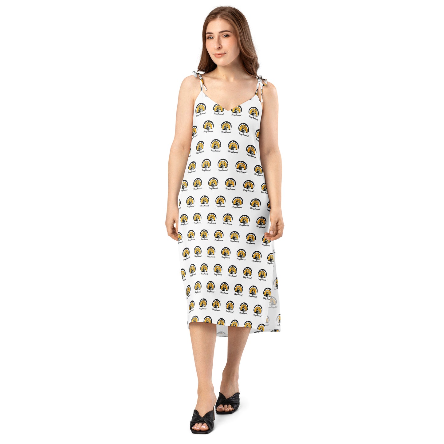 Tie - strap midi dress - PevyBrand