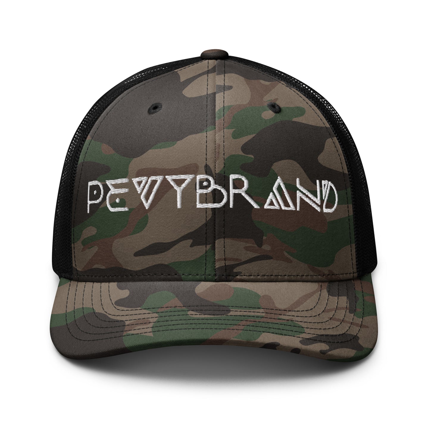 Camouflage Trucker Cap - Stay Undercover In Style! - PevyBrand