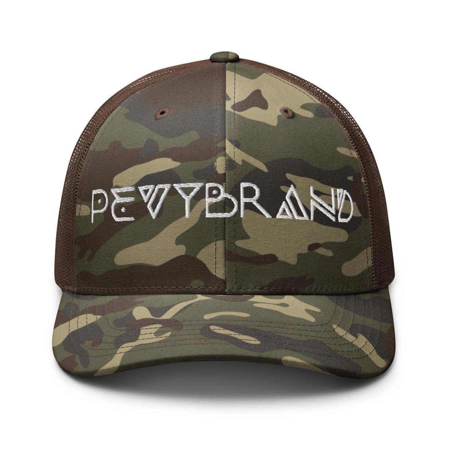 Camouflage Trucker Cap - Stay Undercover In Style! - PevyBrand