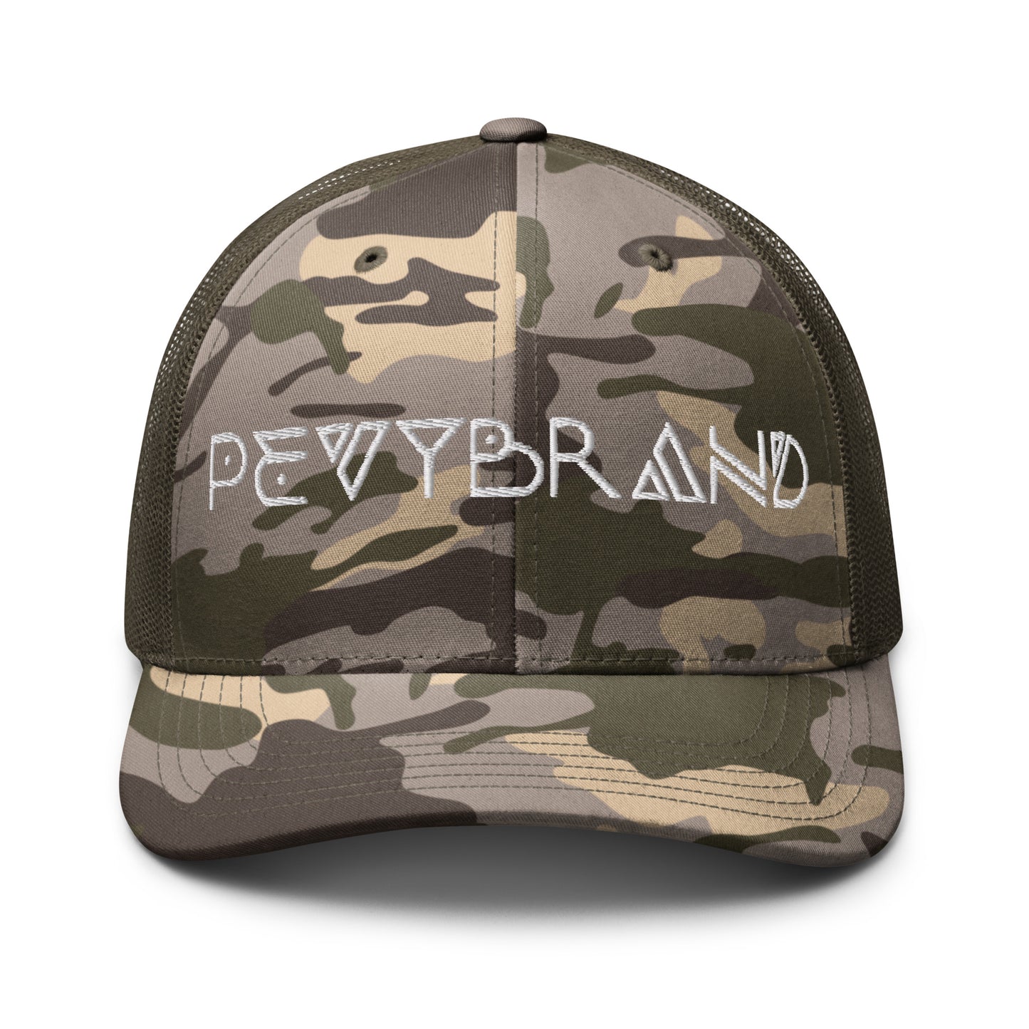 Camouflage Trucker Cap - Stay Undercover In Style! - PevyBrand