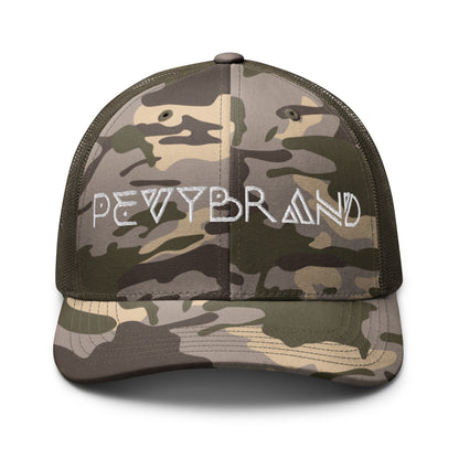 Camouflage Trucker Cap - Stay Undercover In Style! - PevyBrand