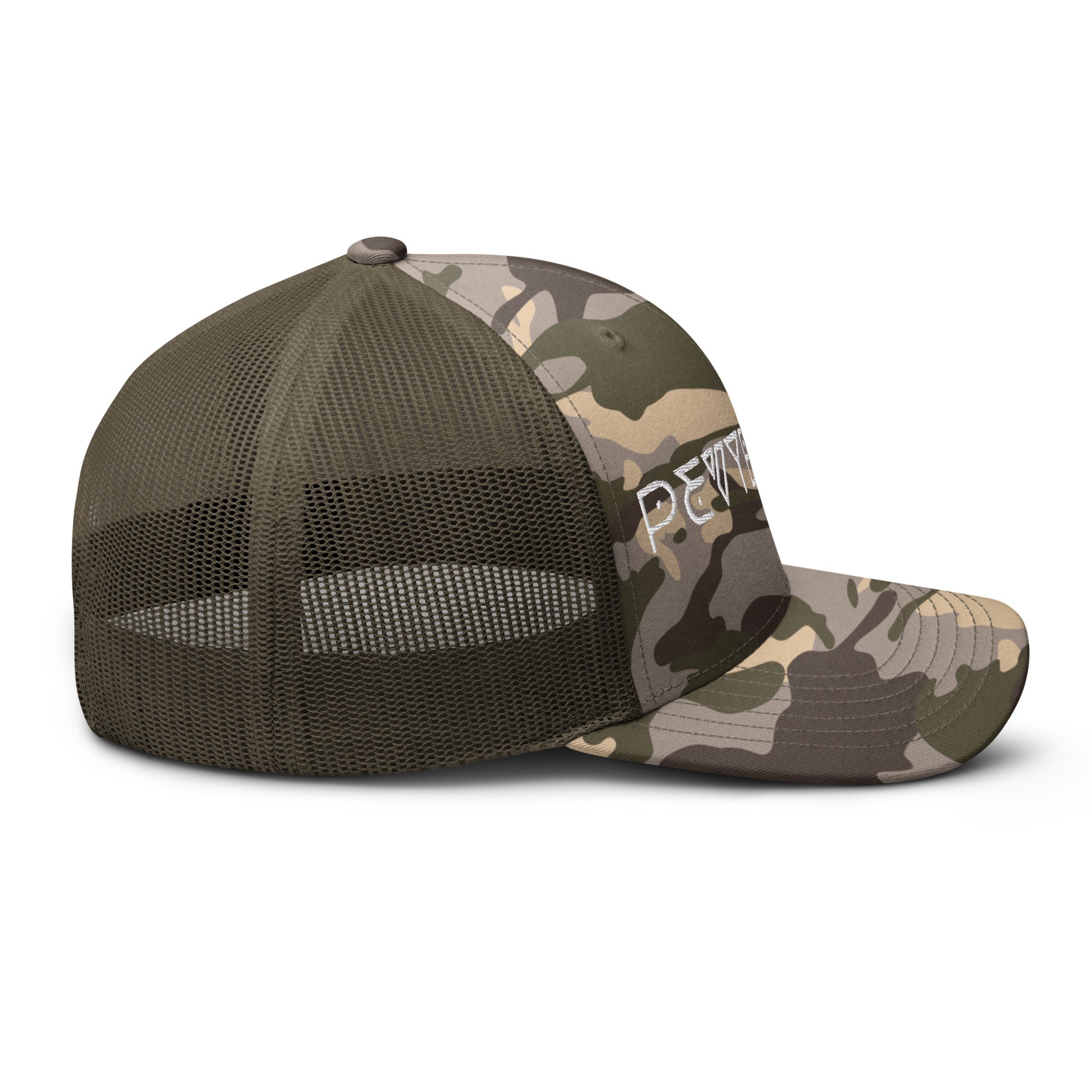 Camouflage Trucker Cap - Stay Undercover In Style! - PevyBrand