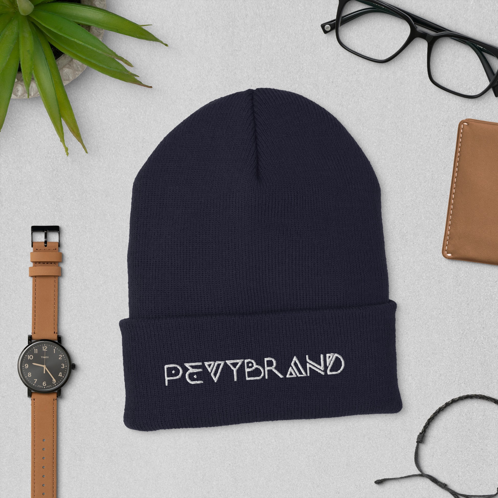 Cozy Cuffed Beanie - Stay Warm in Style! - PevyBrand