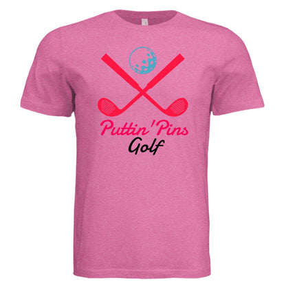 PuttinPins TriBlend Tee - PevyBrand