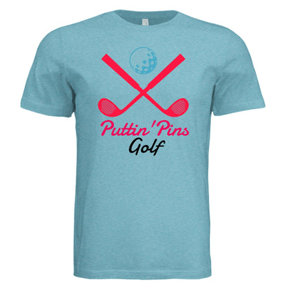 PuttinPins TriBlend Tee - PevyBrand