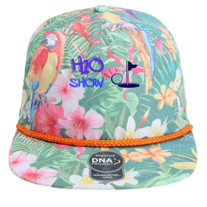 HIO Floral Rope Hat - PevyBrand